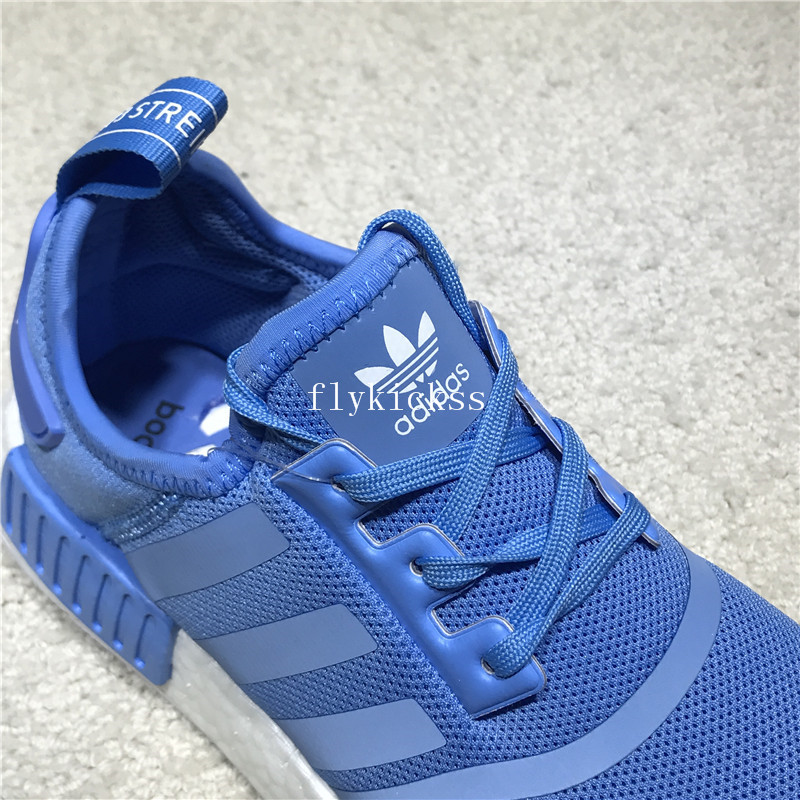 Real Boost Adidas NMD R1 PK Blue White